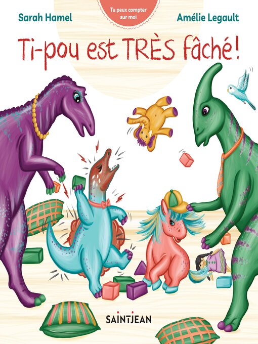 Cover image for Ti-pou est TRÈS fâché !